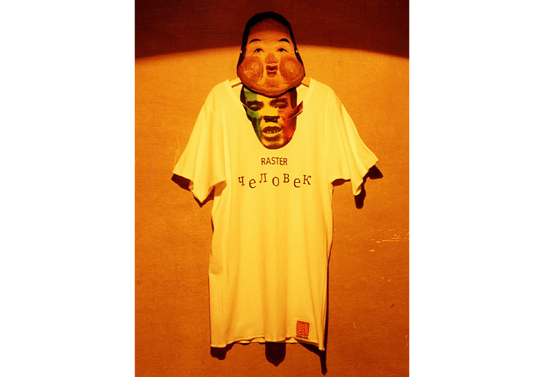 手刷りプリントTシャツ「浅草ラスタ」