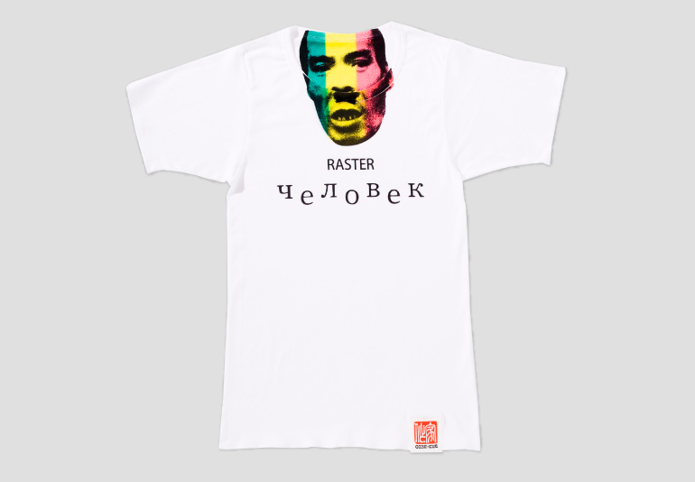 手刷りプリントTシャツ「浅草ラスタ」